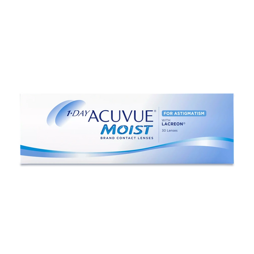 1-DAY ACUVUE MOIST for Astigmatism 30-lens pack